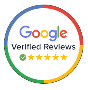 Google Verified Reviews 5-star rating badge for Accurate Gun Auctions